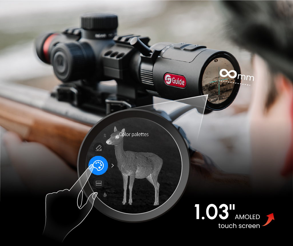 Thermal hunting scopes