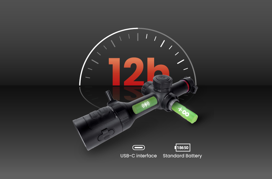 Dual Battery Design<br>Stay Powered