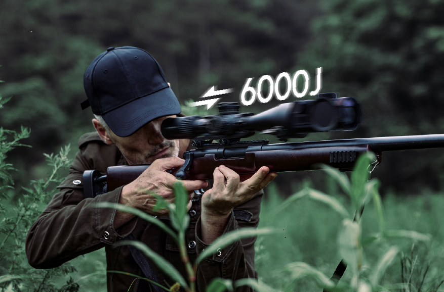 High Recoil Resistance<br>Up to 6000J