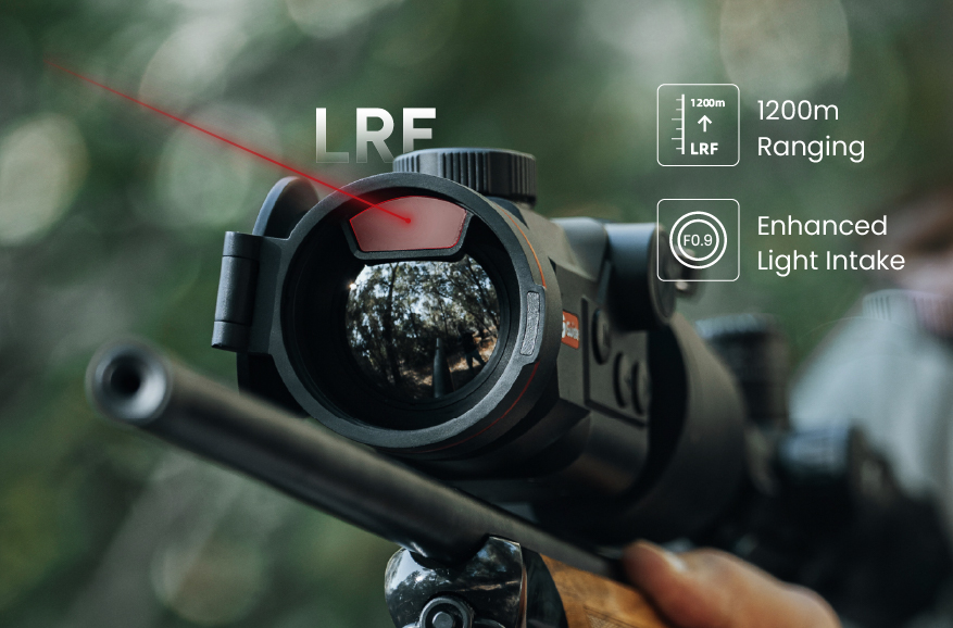 LRF in Lens<br>One Shot, One Hit