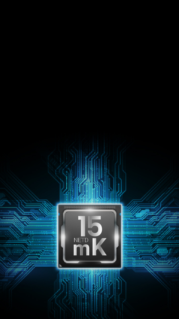 Mega-pixel IR detector, NETD reaches 15mK