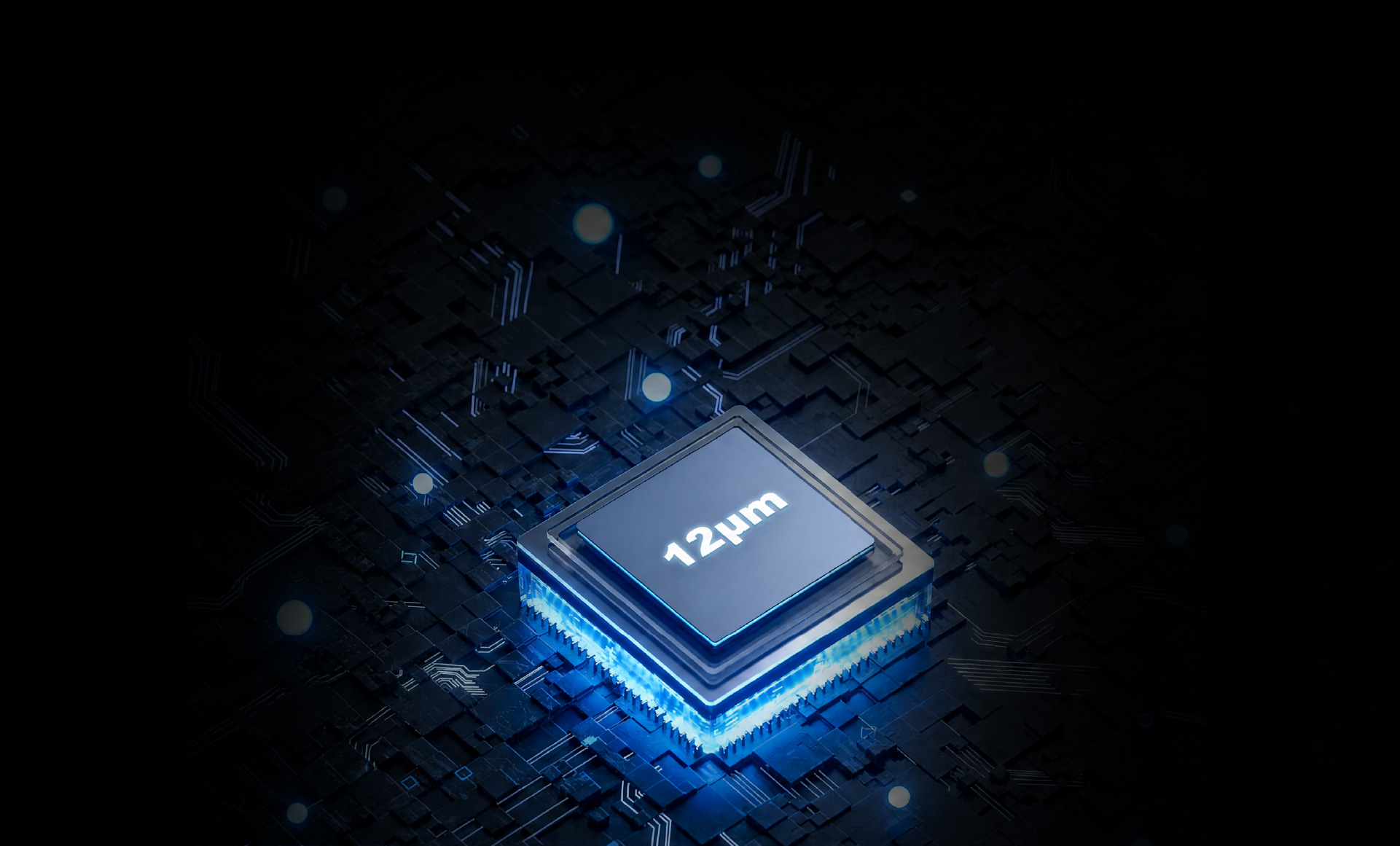 Powerful 12μm detector<br>Sharp image quality