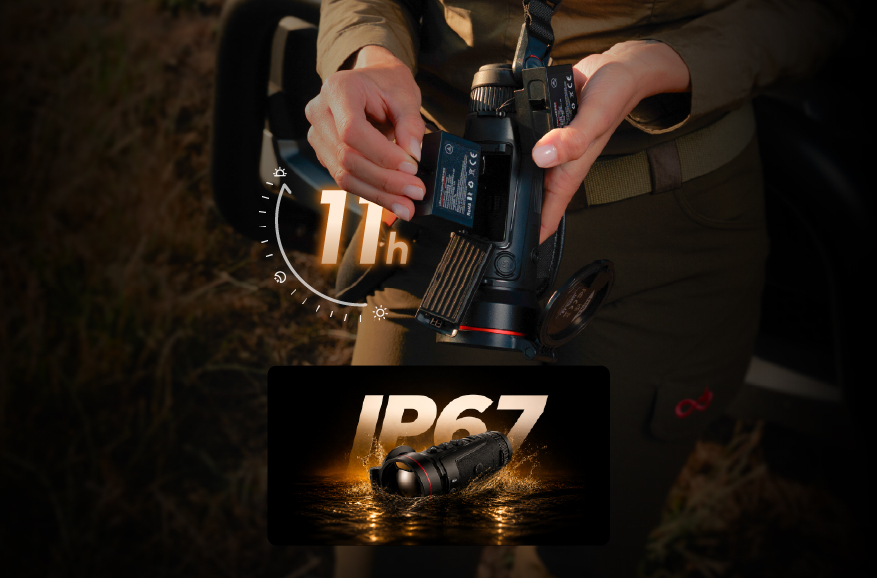 Protección IP67 y doble batería del GUIDE KODIAK 3.0