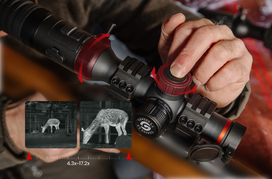 Tailored for Hunters<br>Seamless Control